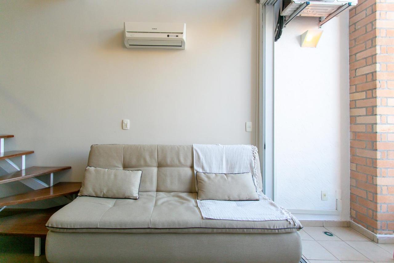 圣保罗Aconchegante Duplex No Brooklin V公寓 外观 照片