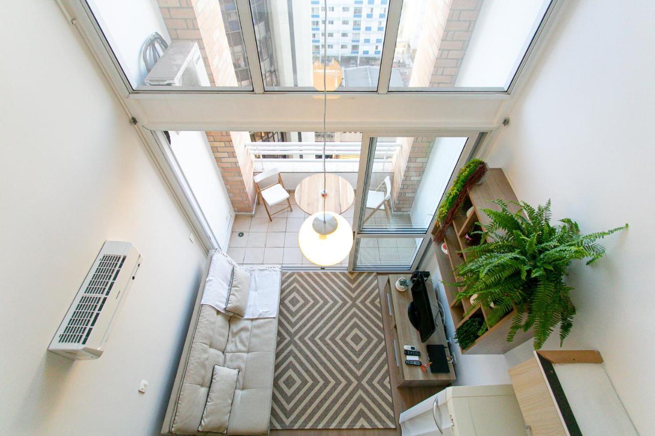 圣保罗Aconchegante Duplex No Brooklin V公寓 外观 照片