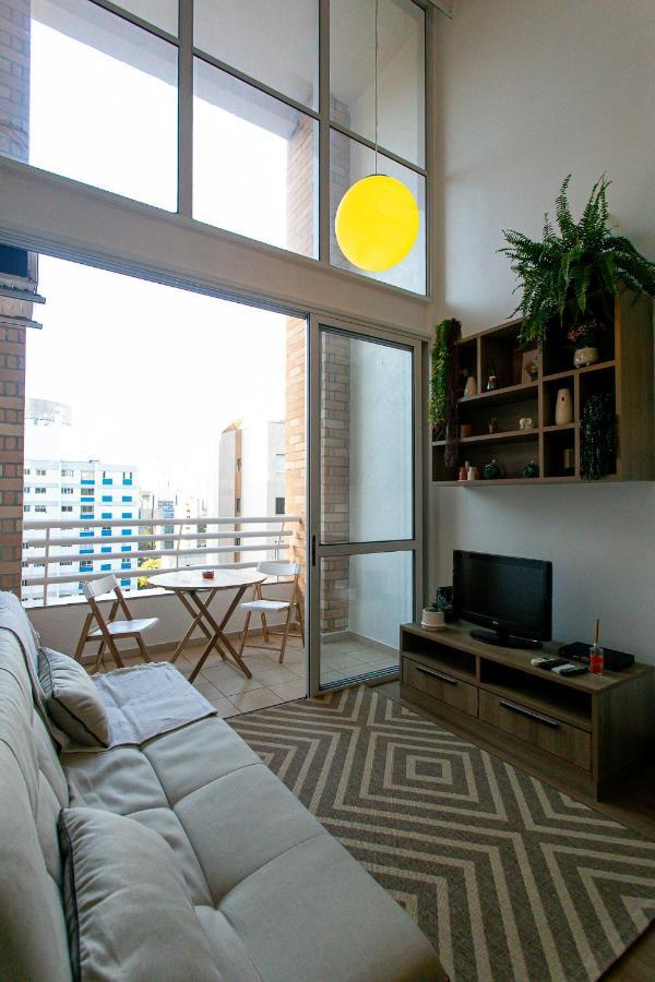 圣保罗Aconchegante Duplex No Brooklin V公寓 外观 照片