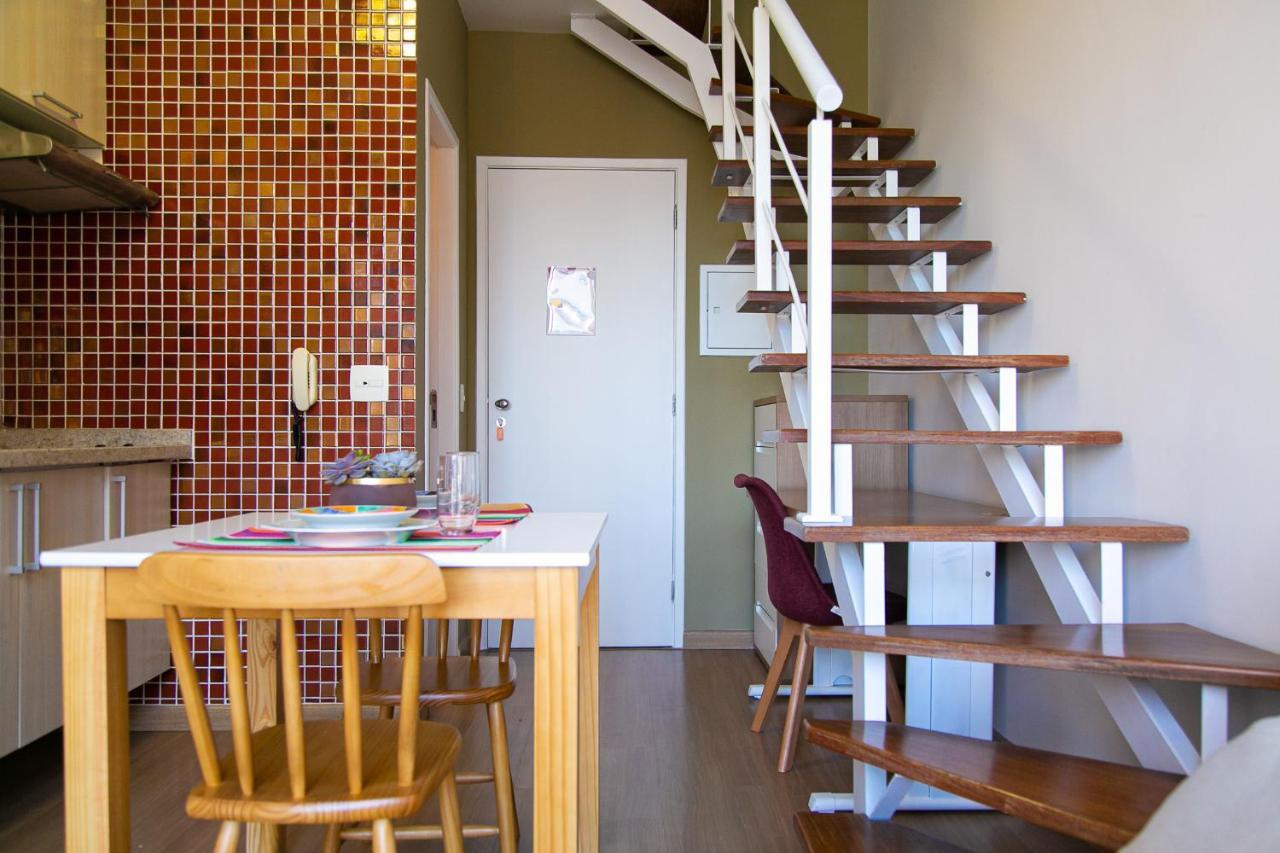 圣保罗Aconchegante Duplex No Brooklin V公寓 外观 照片